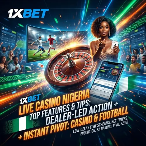 Top Features and Tips for 1xBet Live Casino Players in Nigeria
